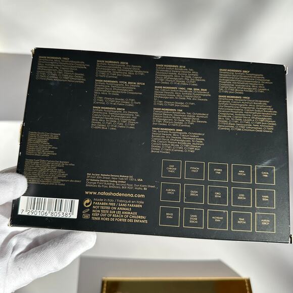 Natasha Denona Gold Palette Original Large Pan Version 15 Shades Brand New - Picture 13 of 16